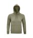 Sweat À Capuche Stellar Adulte Kaki SOLS-2