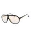 Lunettes De Soleil Motif/style Endurance Homme Taille Unique Noir Gris Jaune Or Carrera-2