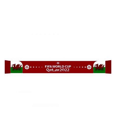 Wales - Écharpe d'hiver WORLD CUP (Rouge / Blanc / Vert) (Taille unique) - UTBS3116