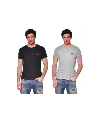 Lot de 2 t-shirts homme manches courtes en coton 140gr/m² Black & Decker