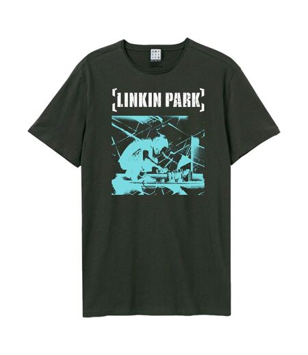 Unisex adult meteora xray linkin park t-shirt charcoal Amplified
