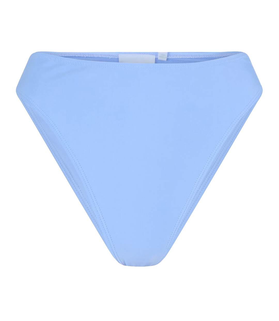 Womens/ladies High Waist Bikini Bottoms Blue Brave Soul-2