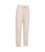 Womens/ladies breeze linen blend trousers beige Mountain Warehouse