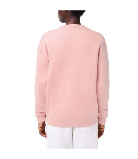 Cardigan femme rose Lacoste