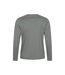 Mens flint crew neck long-sleeved t-shirt green Mountain Warehouse-2