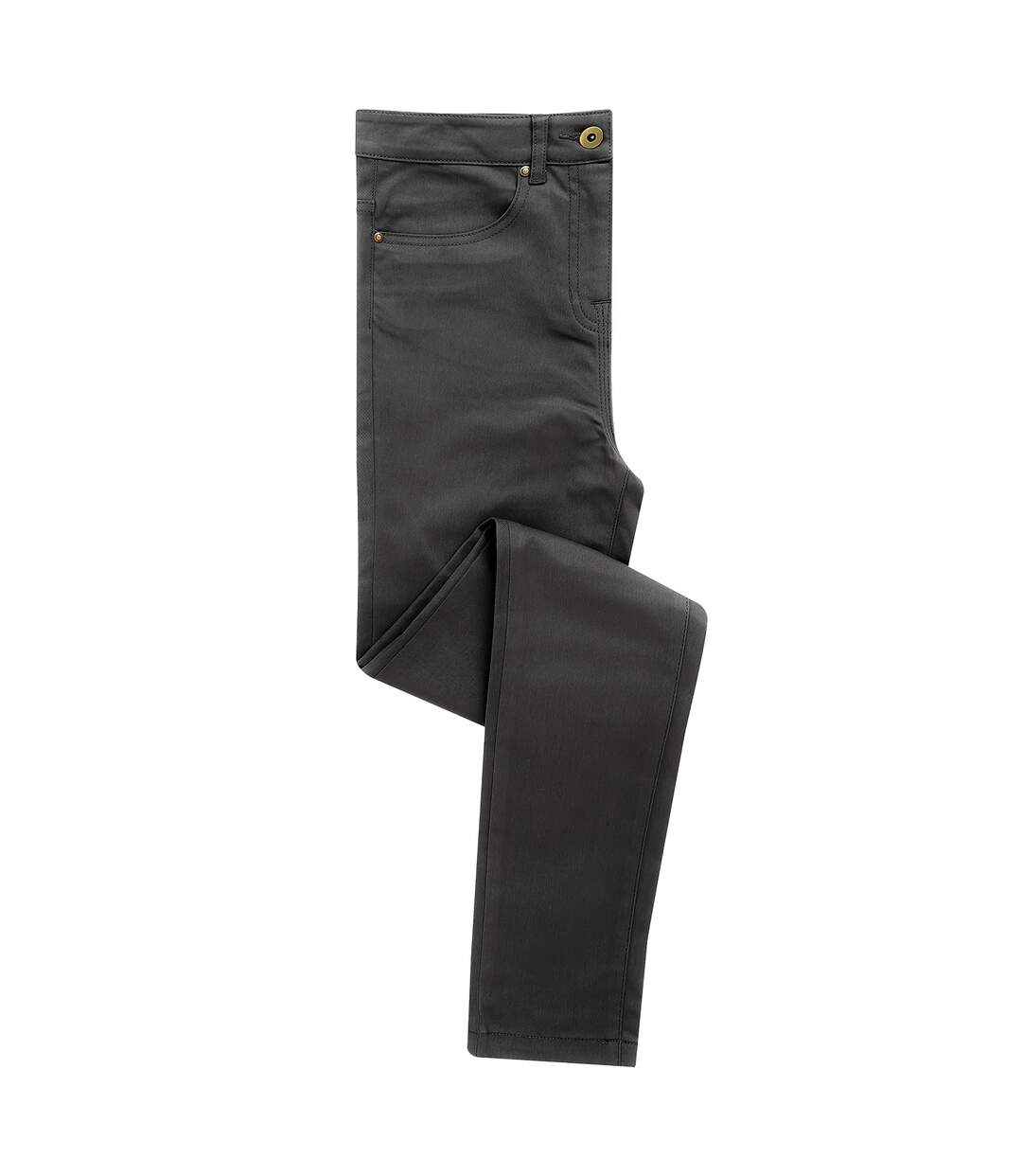 Chino Femme Charbon Premier-1