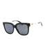 Womens/ladies Rectangular Sunglasses One Size Black Gold Marc Jacobs-2