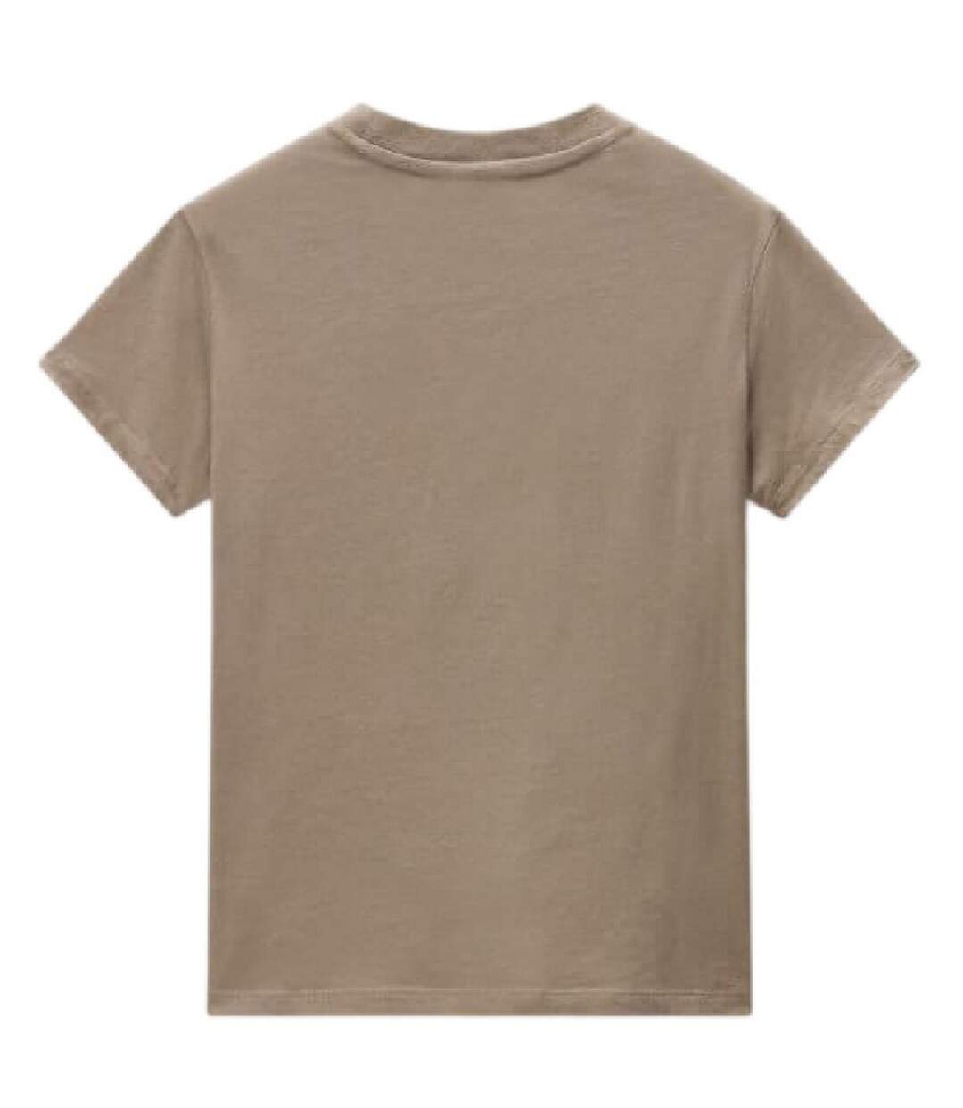 T-shirt Motif/style Logo Rectangulaire Femme Rocher Napapijri-2