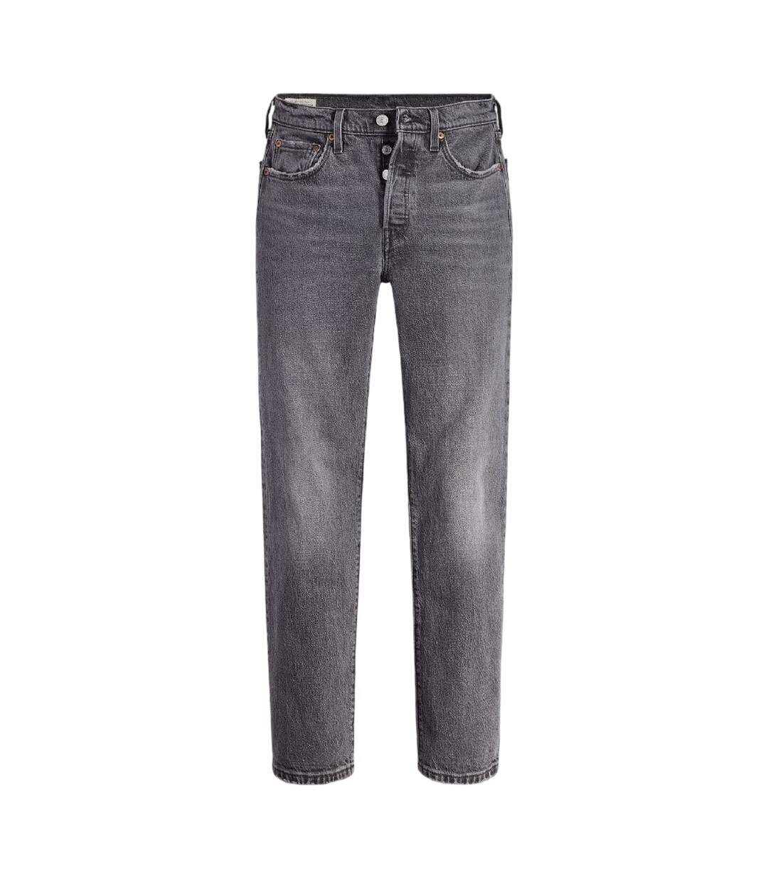 Womens/ladies 501 5 Pockets Straight Leg Jeans Swan Island Levis-2