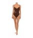 Retro style swimsuit with underwire and belt MM1N615 women