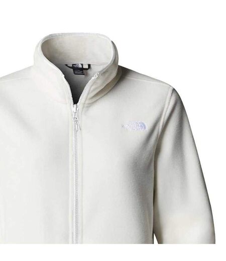 Womens/ladies 100 Glacier Fleece Jacket White The North Face