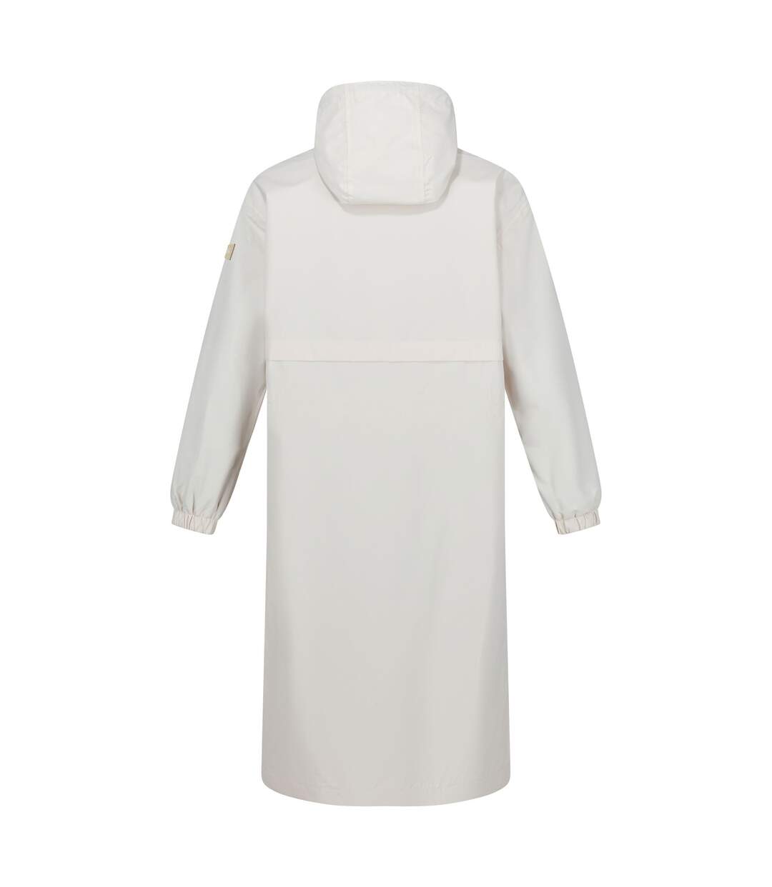 Womens/ladies nerenda long length waterproof jacket light vanilla Regatta-2