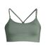 Brassière De Sport Motif/style Sans Coutures Femme Vieux Vert Casall-1