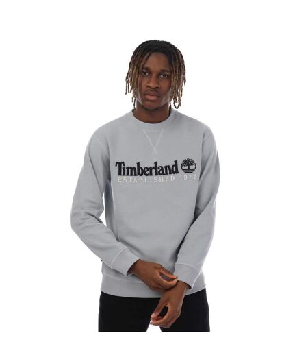 Sweat est homme gris clair Timberland