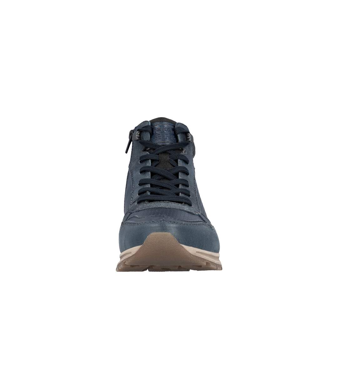 Basket Montante Cuir Rieker Kastanie-5