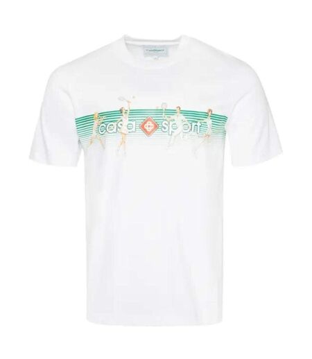 T-shirt Motif/style À Rayures Playful Adulte Blanc Casablanca