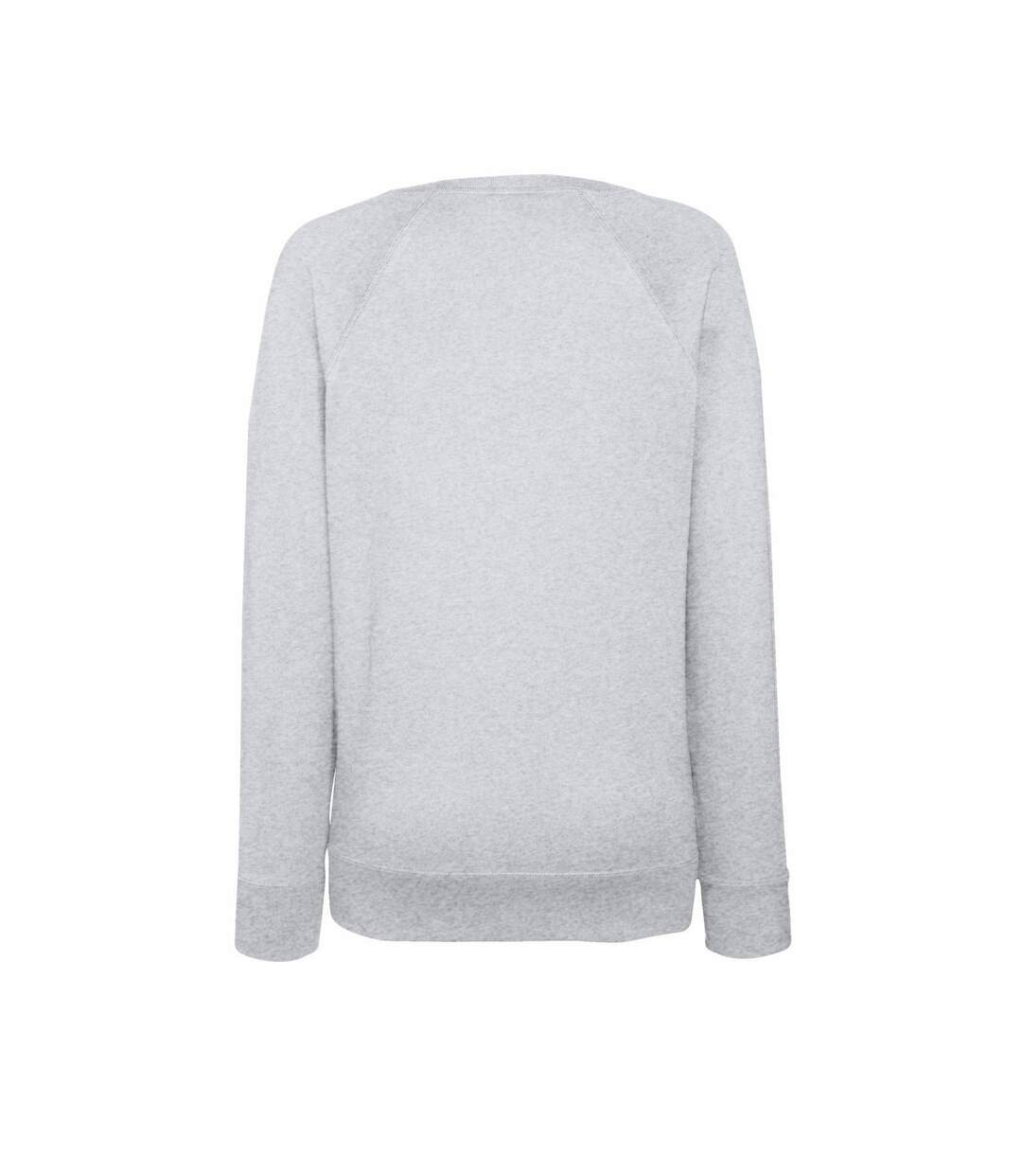 Sweatshirt à manches raglan femme gris Fruit of the Loom-2