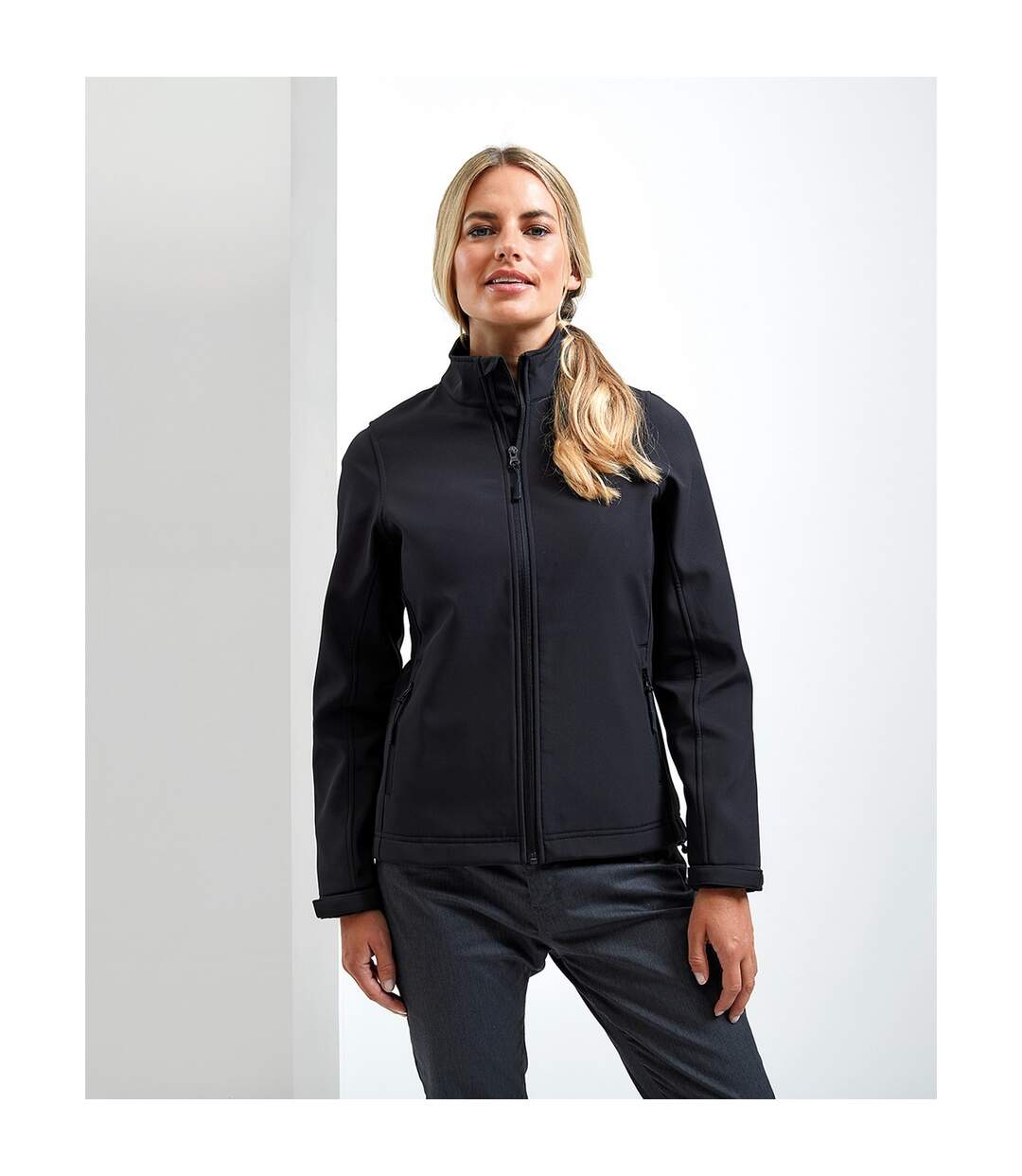 Veste Softshell Windchecker Femme Noir Premier-3