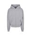 Sweat À Capuche Adulte Gris Chiné Build Your Brand-1