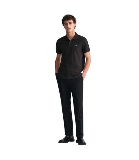 Polo Homme Noir Gant
