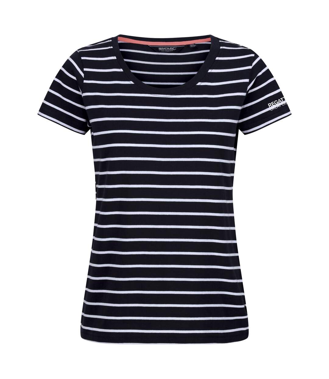 T-shirt filandra femme bleu marine / blanc Regatta