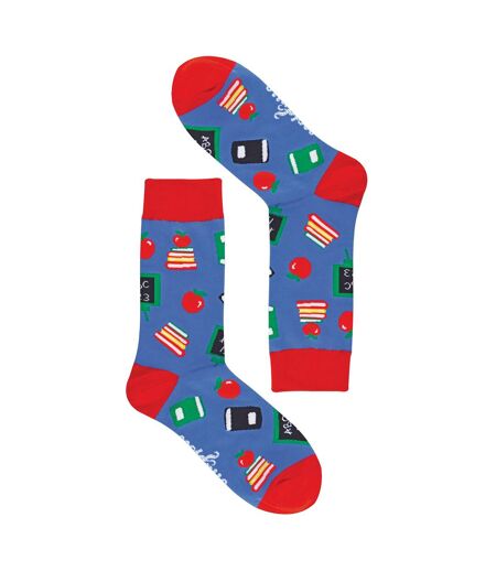 Chaussettes Jobs Coton | Soctopus | Chaussettes Imprimé Fantaisie Cadeau Noël