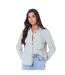Chemise Manches Longues Motif/style Fines Rayures Femme Noir Blanc I Saw It First-2