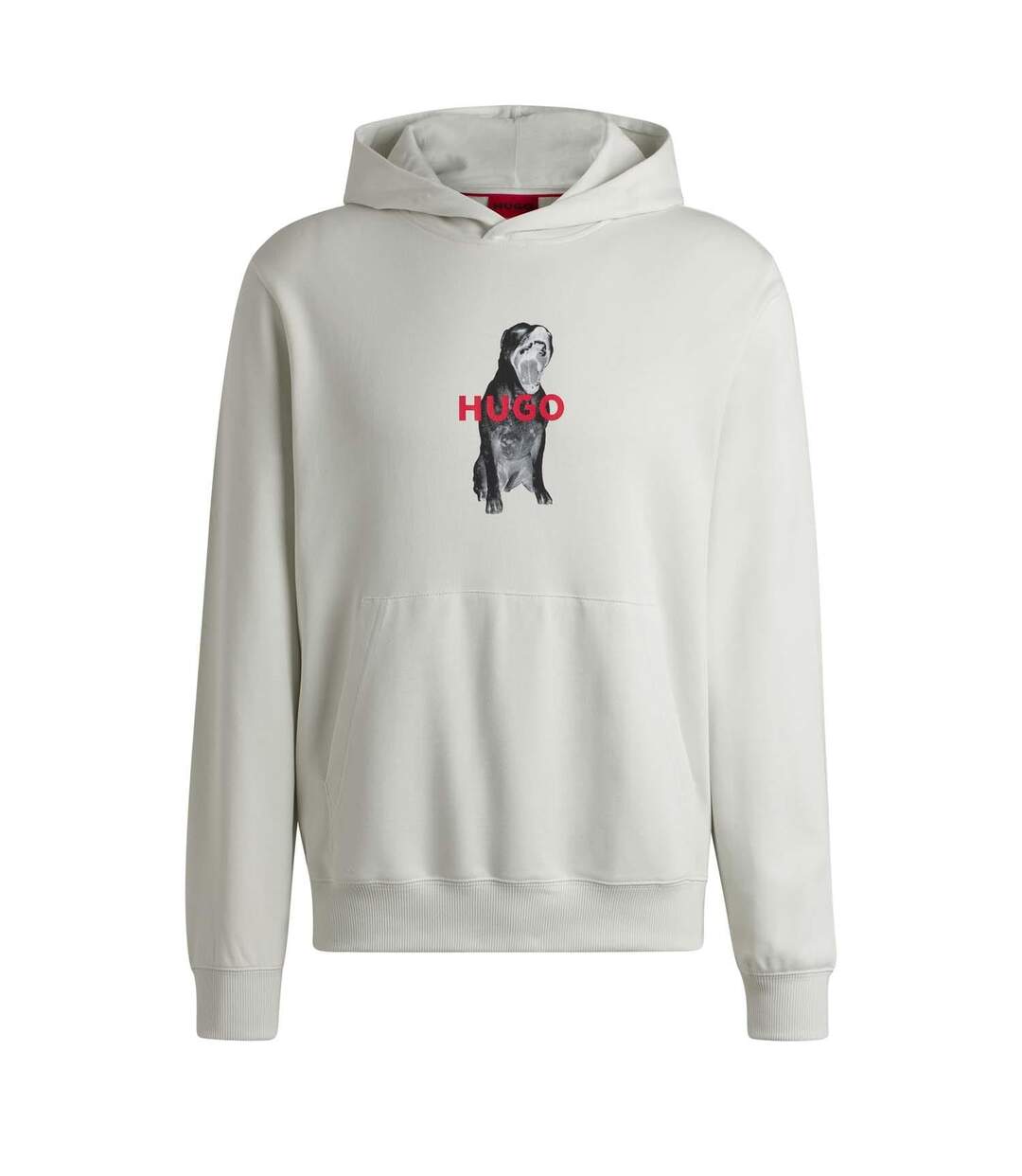 Mens Dartchon Hoodie Natural Hugo-1