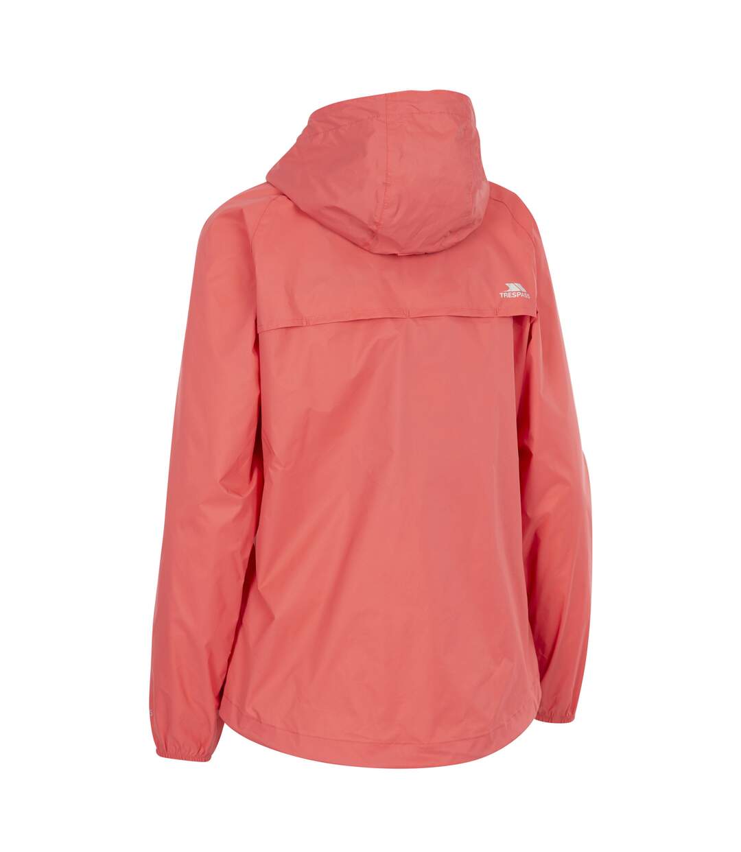 Veste imperméable qikpac femme pêche rose Trespass-2