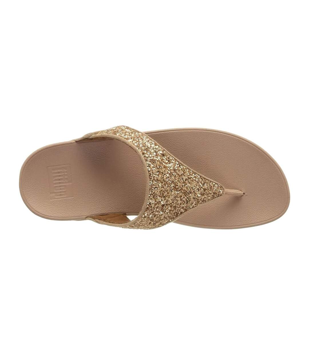 Sandales Motif/style Paillettes Lulu Femme Rose Doré FitFlop-3