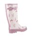 Bottes De Pluie Wildflower Femme Rose Cotswold-2