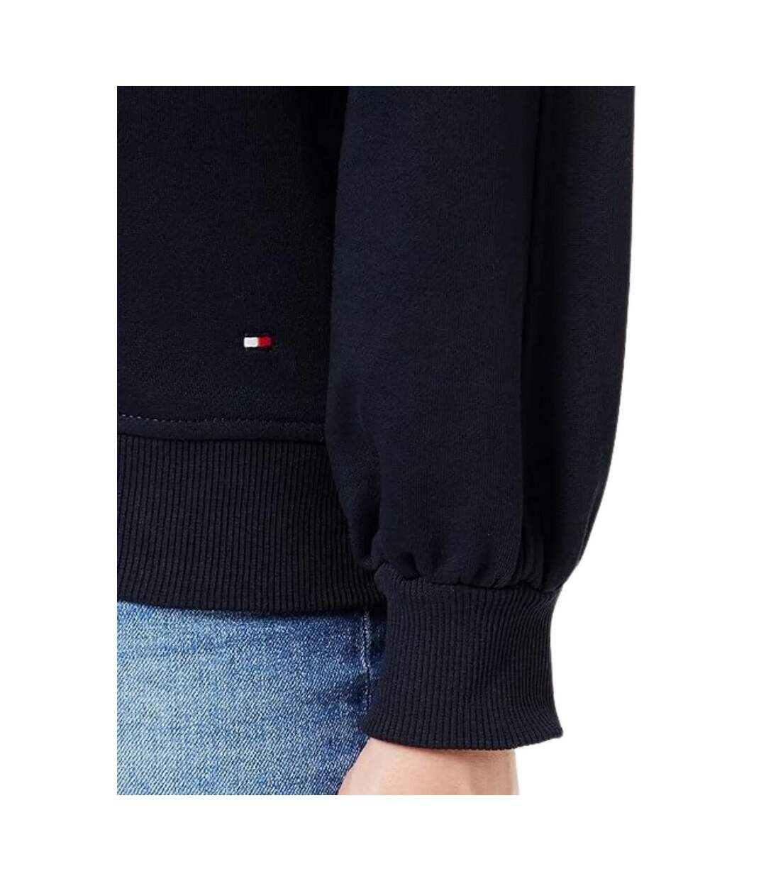 Sweat Motif/style Logo Brodé Femme Bleu Marine Tommy Hilfiger-3