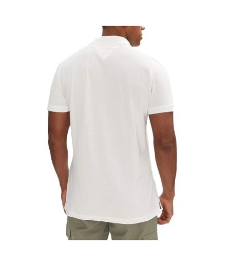 Polo blanc  homme tommy hilfiger tjm slim - xxl