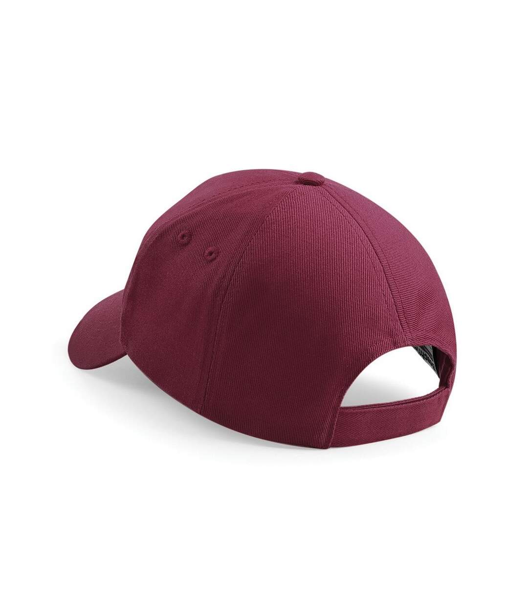 Beechfield Unisex Ultimate 5 Panel Baseball Cap (Pack of 2) (Burgundy)