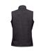 Stormtech Womens/Ladies Avalante Knitted Heather Full Zip Vest (Black) - UTPC5431