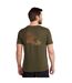 Mens mountain grid t-shirt green Mountain Warehouse-2