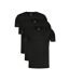 x3 t-shirt noir homme lacoste th3321-031-1