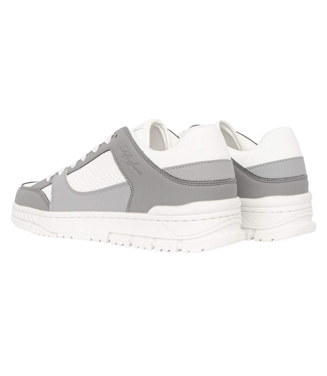 Baskets Crepstar Homme Gris Blanc Crosshatch-2