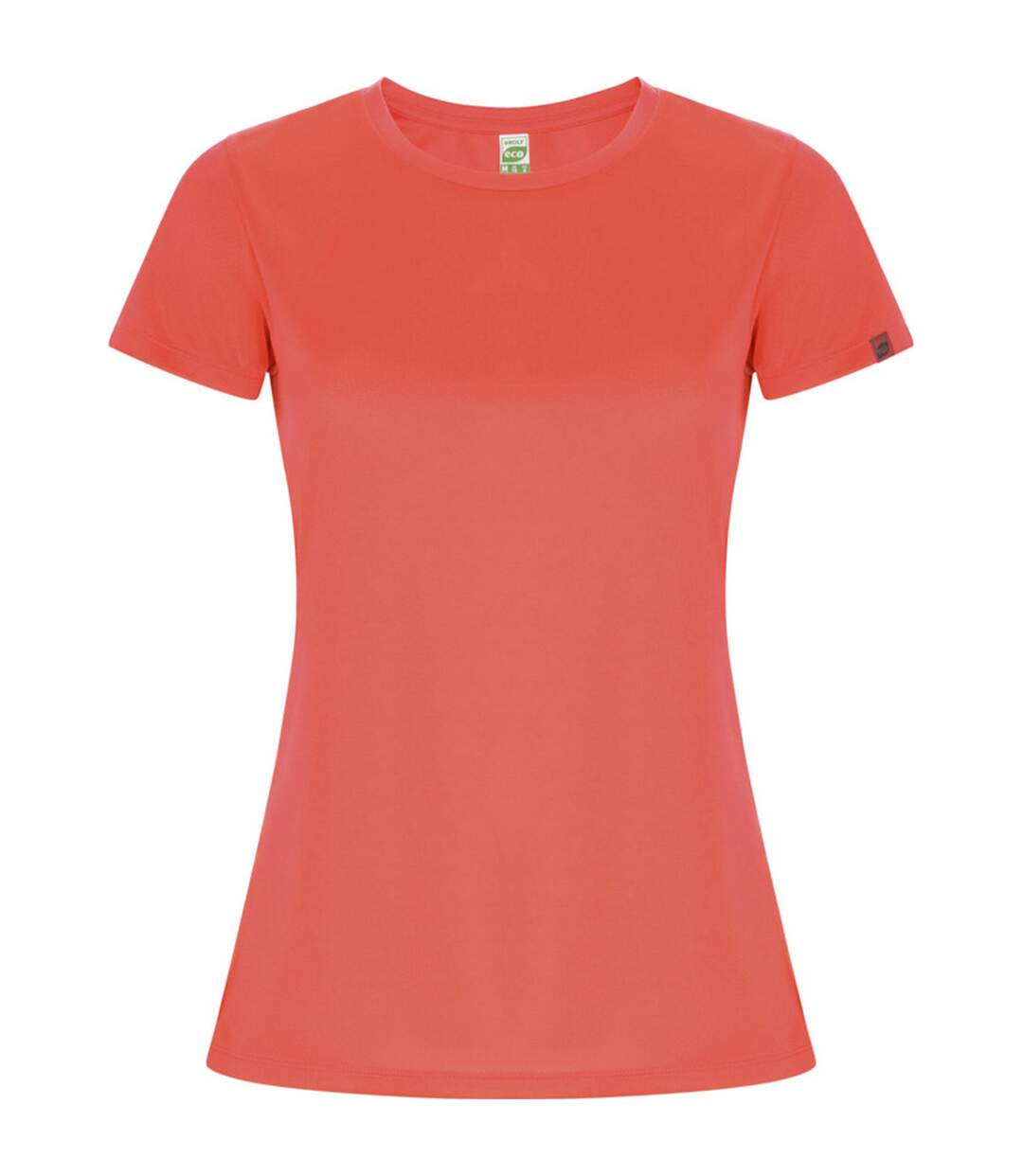 T-shirt imola femme corail fluo Roly-1