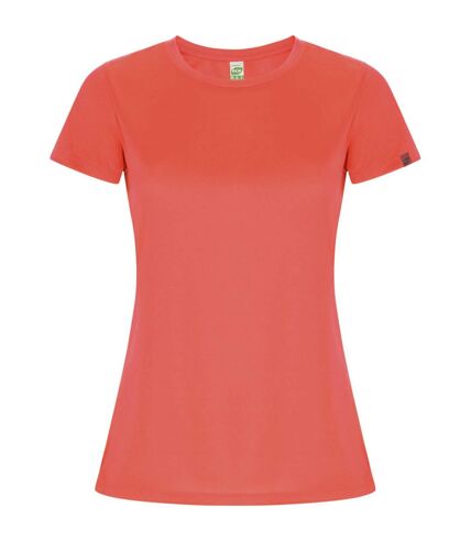 T-shirt imola femme corail fluo Roly