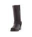 Woodland Mens High Harley Western Harness Leather Boots (Dark Brown) - UTDF578