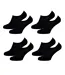 Chaussettes Femme LOTTO Socquettes Tiges courtes Sport - Pack de 4-1