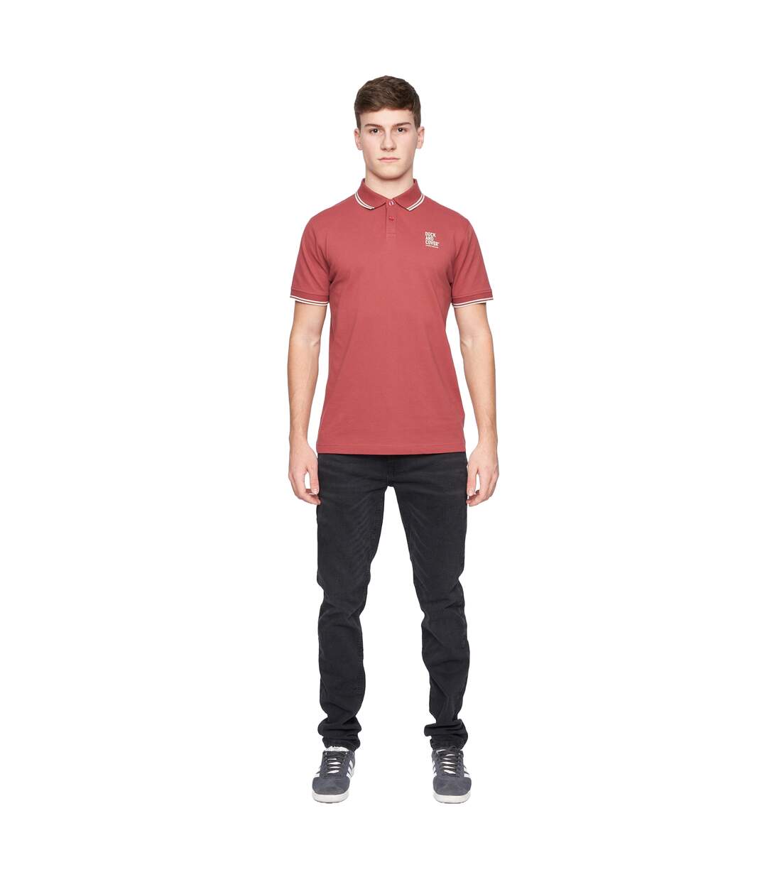 Polo Sameer Homme Rouge Duck And Cover-1