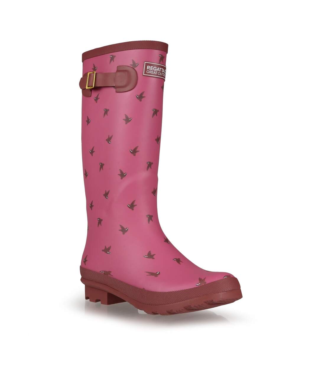 Bottes De Pluie Fairweather Femme Violet Rose Regatta-1