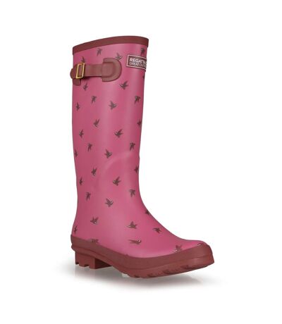 Bottes De Pluie Fairweather Femme Violet Rose Regatta