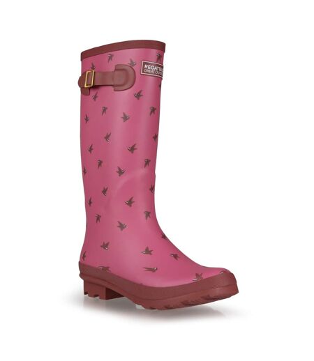 Bottes De Pluie Fairweather Femme Violet Rose Regatta