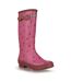 Bottes De Pluie Fairweather Femme Violet Rose Regatta-1
