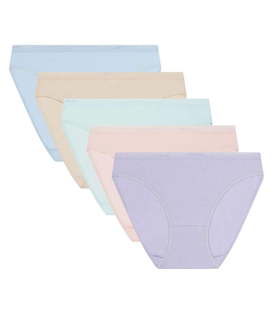 Lot de 5 Slips Coton Dim x Inès de La Fressange-4