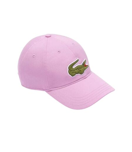 Casquette de baseball rose Lacoste