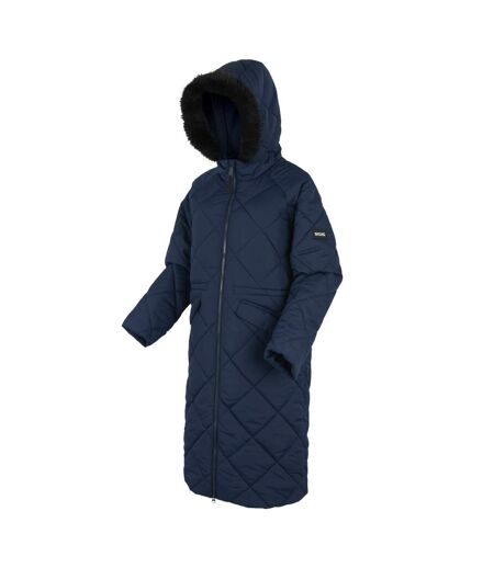 Doudoune Matelassée Freyla Femme Bleu Marine Regatta